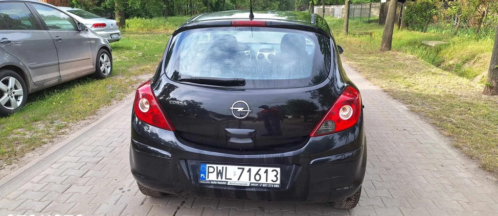 Opel Corsa cena 10900 przebieg: 137000, rok produkcji 2007 z Włoszczowa małe 56